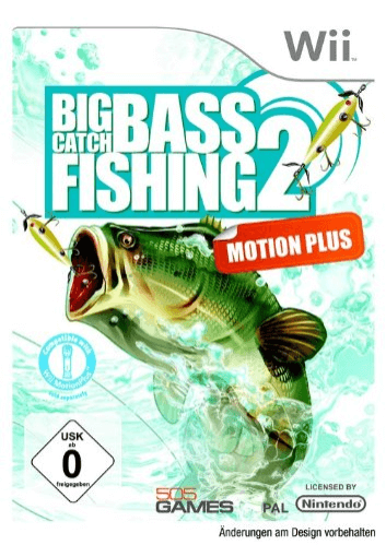 Big Catch Bass Fishing 2 box art for Wii